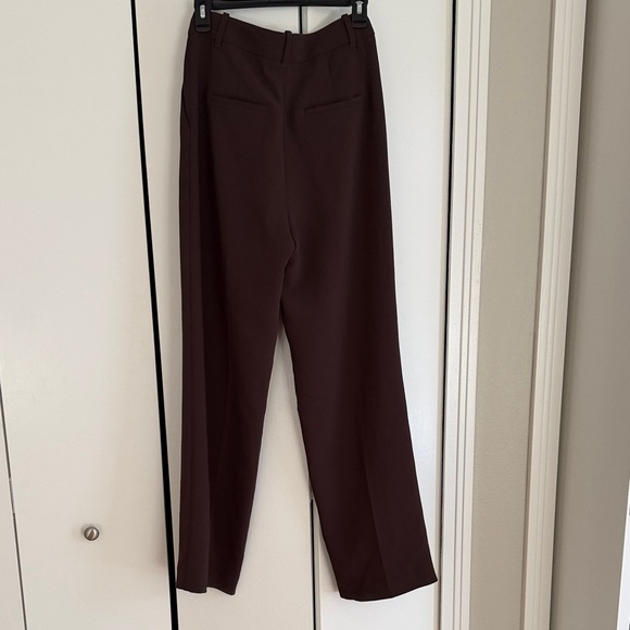 Wilfred Dark Brown Trousers - Picture 4 of 5